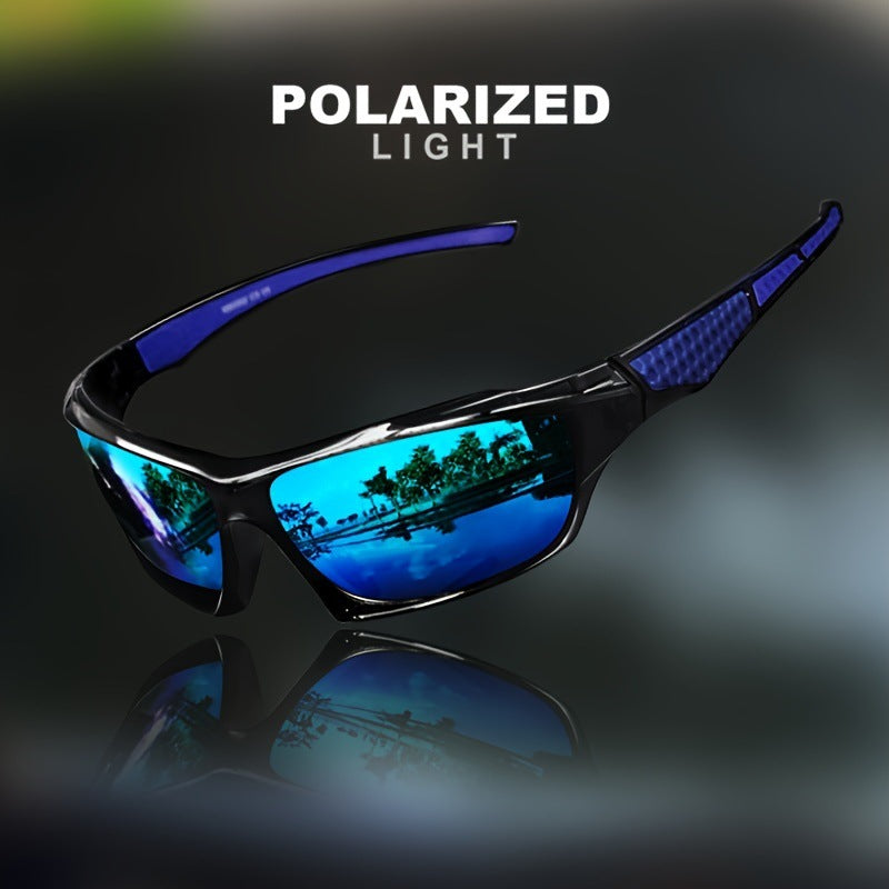 𝕾𝖙𝖚𝖓𝖓𝖊𝖗 𝕏𝕏𝕏-Black And Red Legs Polarized Sunglasses & Free pink Diamond Ear Ring