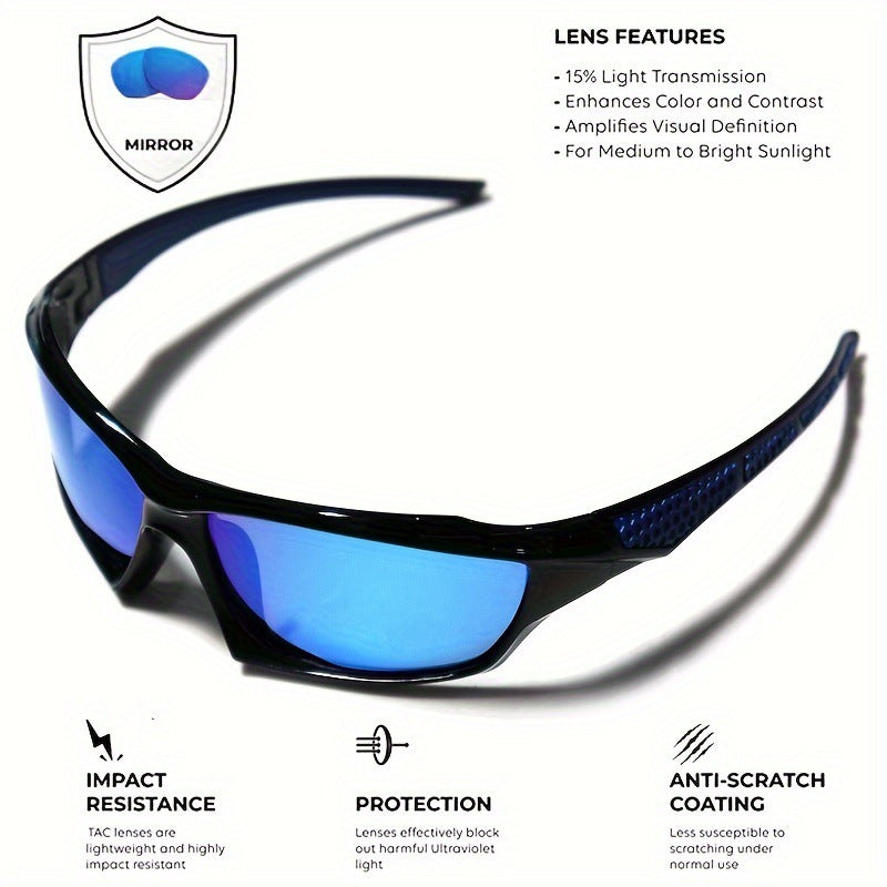 𝕾𝖙𝖚𝖓𝖓𝖊𝖗 𝕏𝕏𝕏- Blue Mercury Polarized Sunglasses