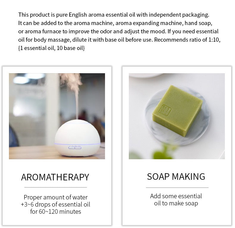 Aromatherapy Essential Oil Set